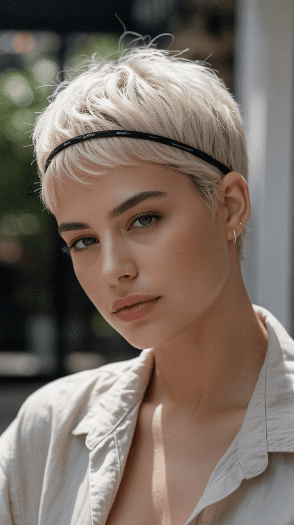 Pixie Cut Bandana Styling Solutions