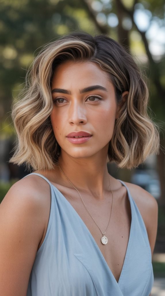 The Wavy Bob