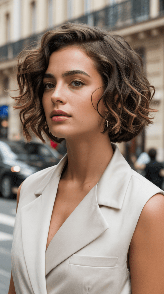 Wavy French Bob
