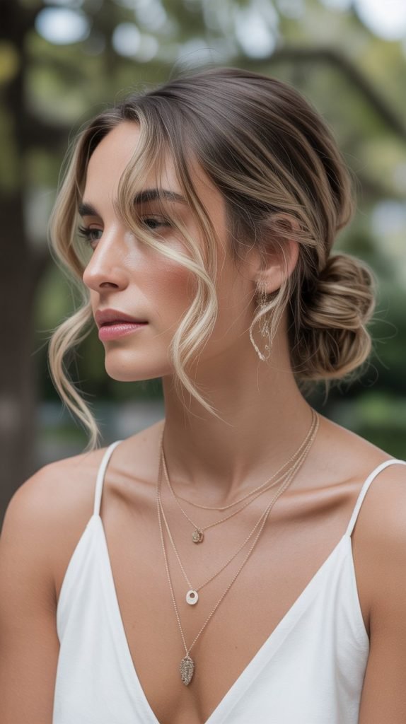 Undone Low Chignon