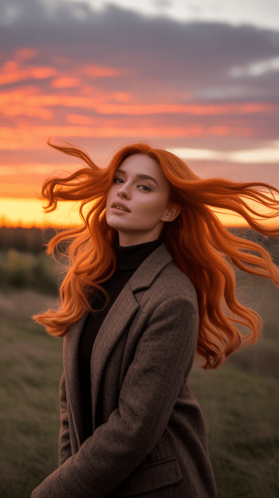 Autumn Sunset Orange