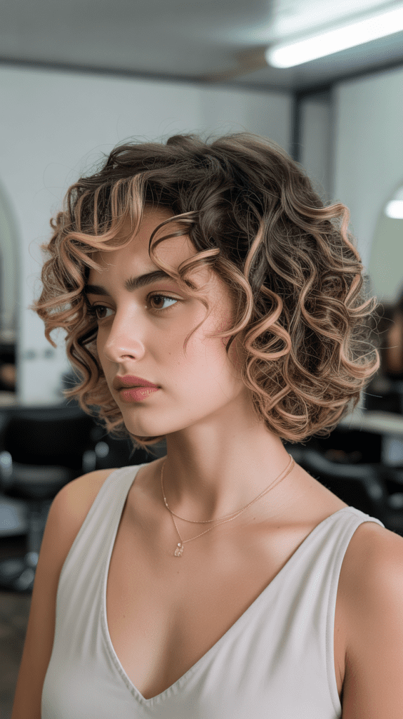 Color Considerations for Curly French Bobs