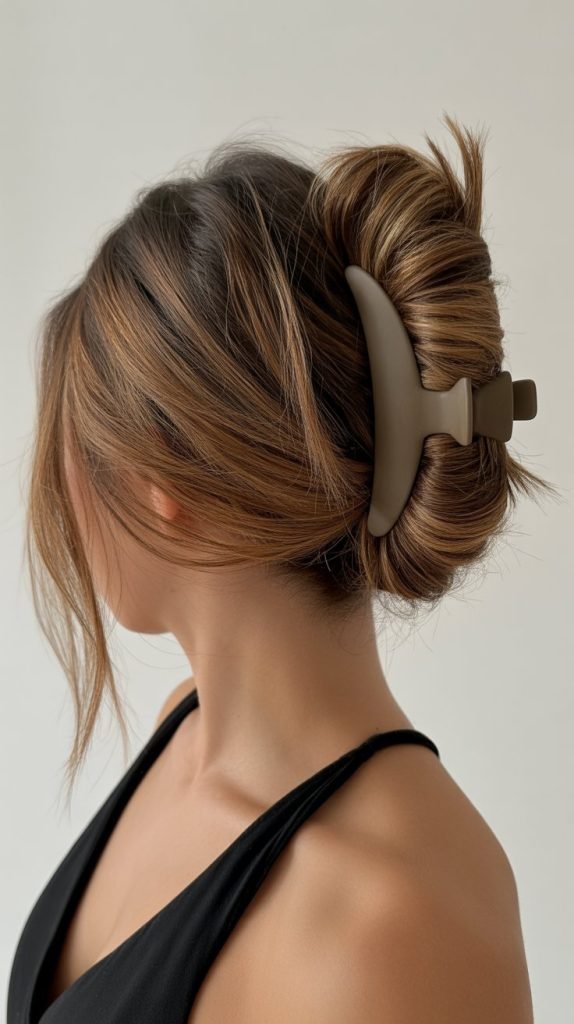  Low Textured Chignon