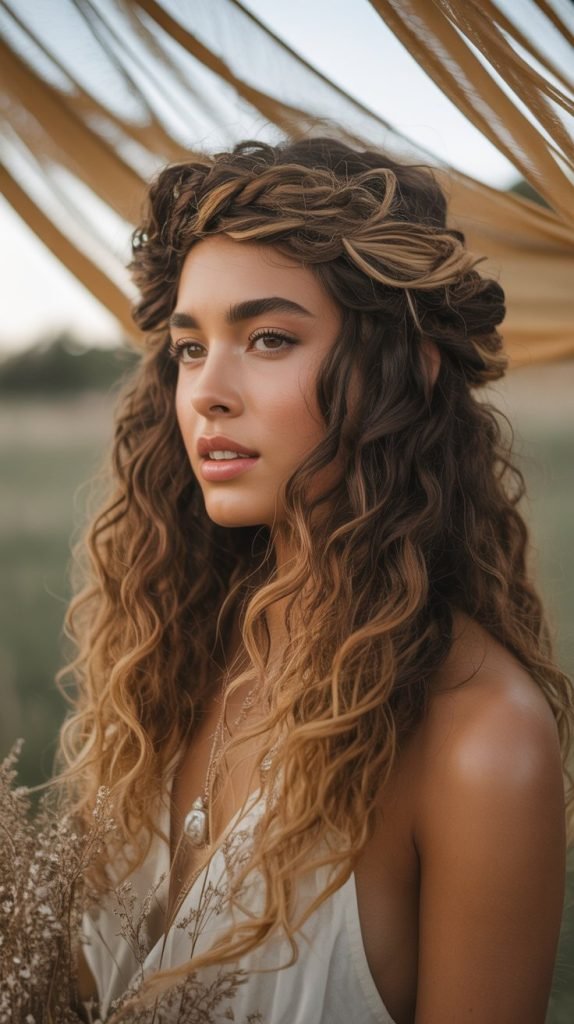 Bohemian Twisted Crown