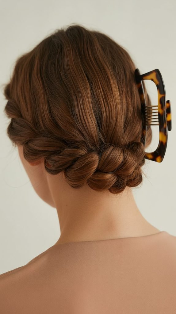 . Double Twisted Bun