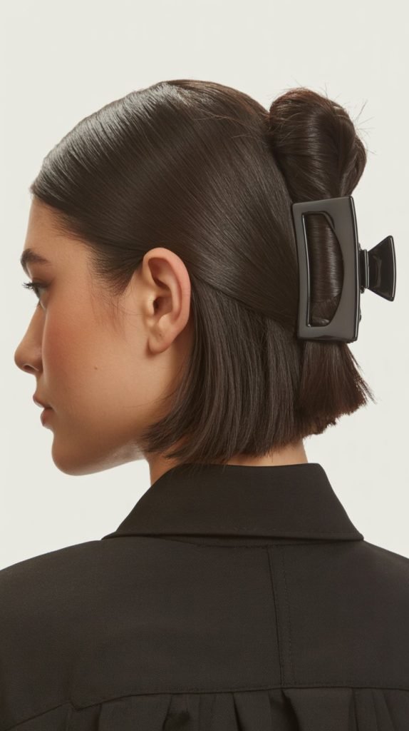  Asymmetrical Side Bun
