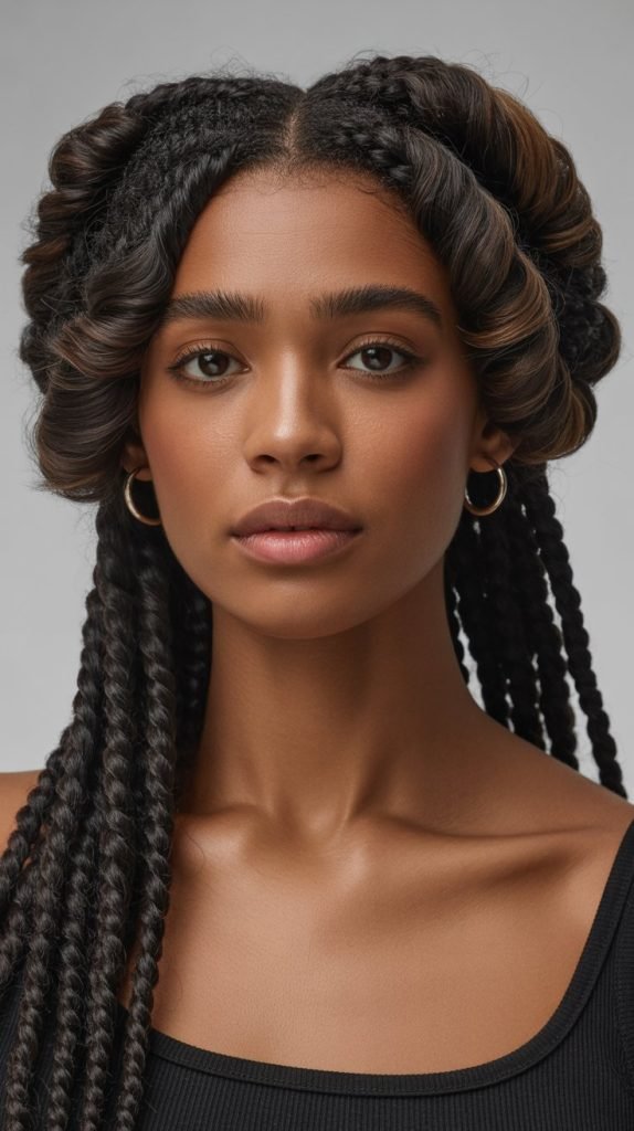 Crown Twist with Length