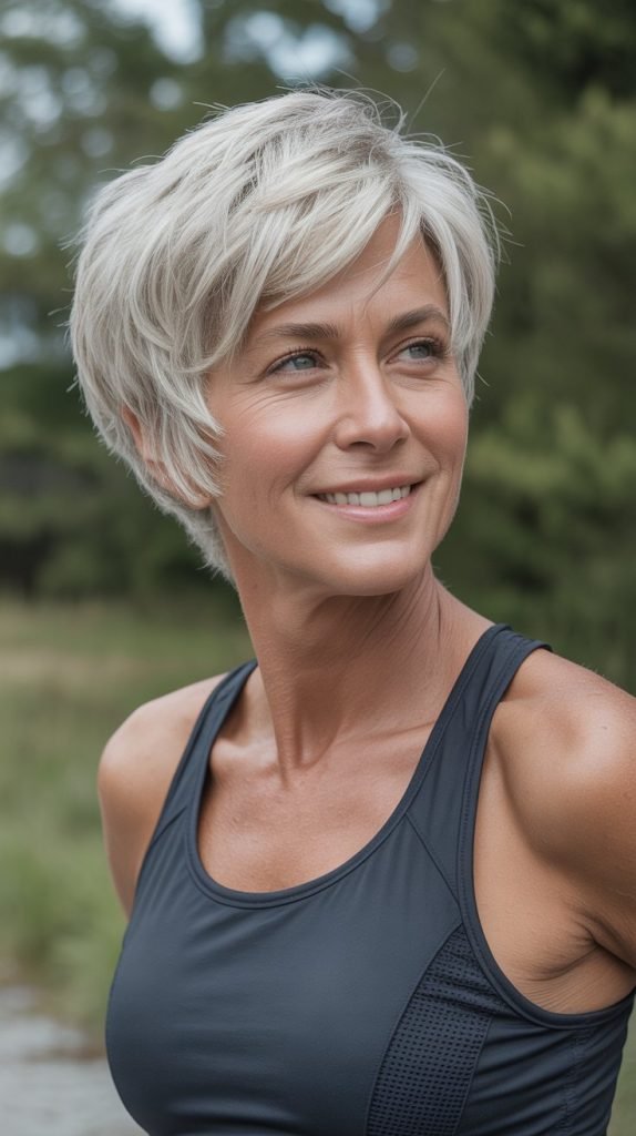 Layered Crop with Texture