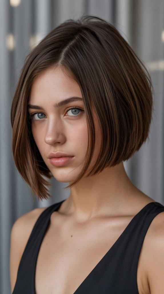 A-Line Bob with Angular Definition