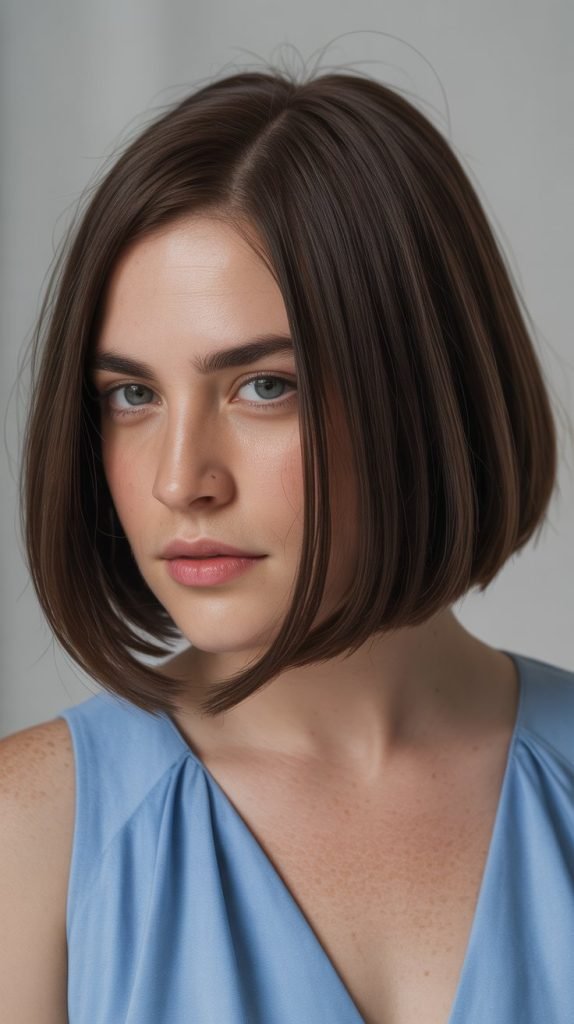 A-Line Bob with Angular Cut