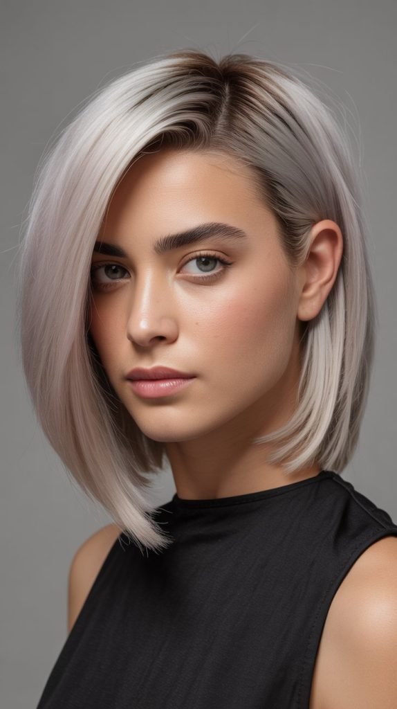 Angled Lob with Dramatic Cut