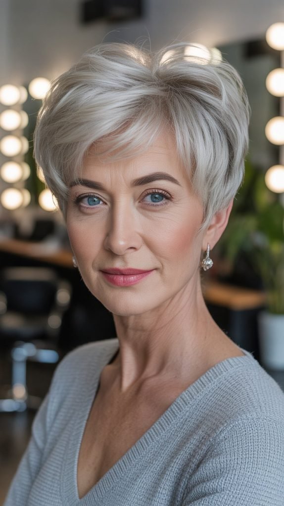 Volume-Boosting Pixie Cut