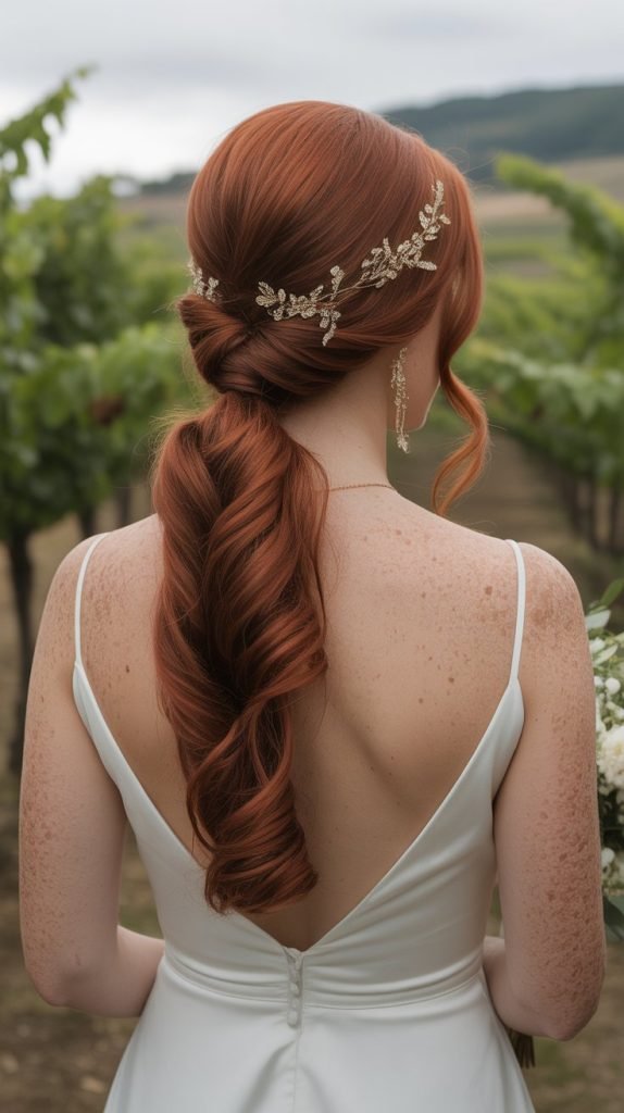 Twisted Low Ponytail