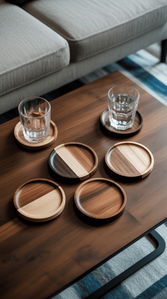 Wooden Coasters Sets