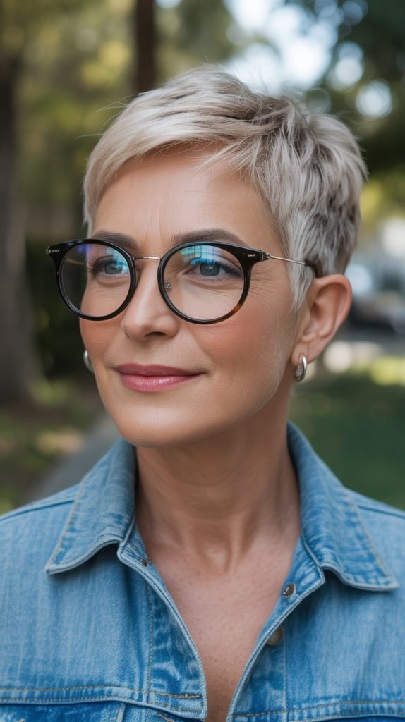 Pixie Cuts and Glasses Compatibility