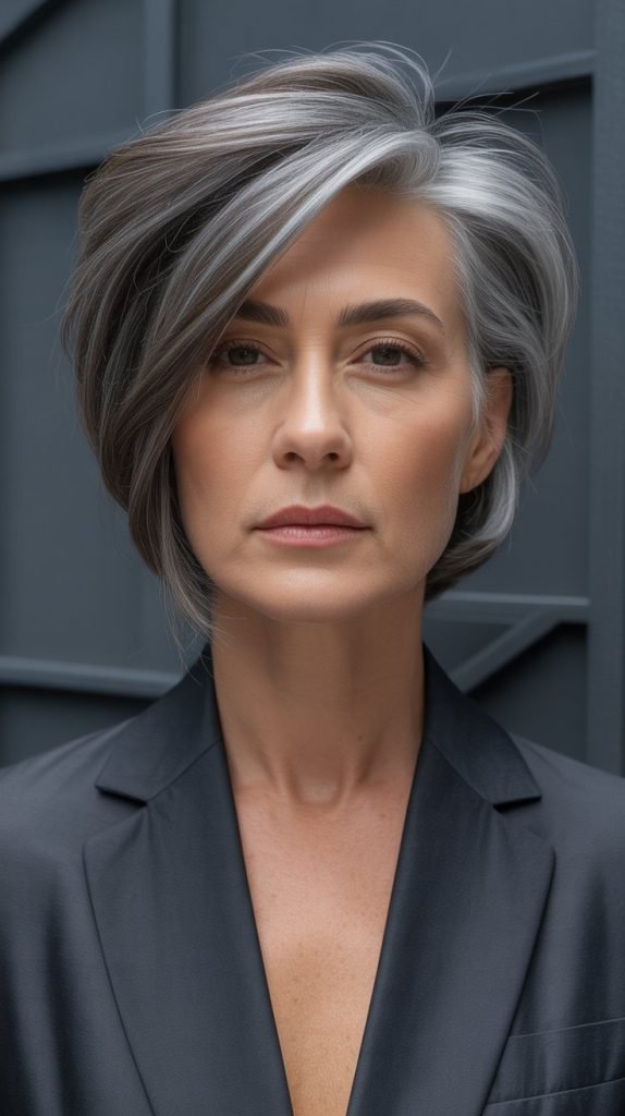 Graphite Gray Angular Layers