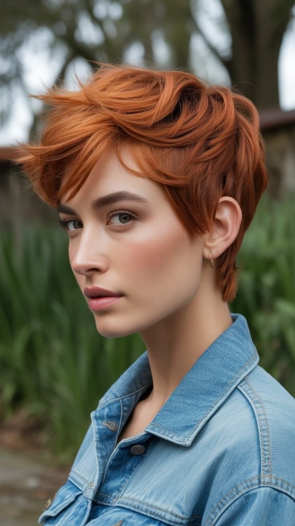 Choppy Layered Wave Pixie