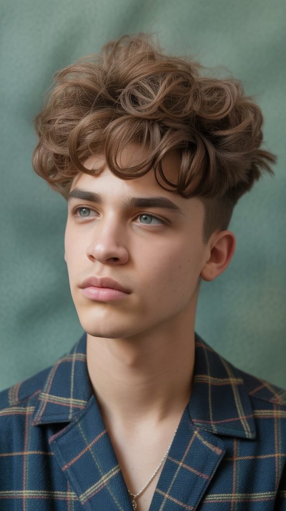 Disconnected Curly Style