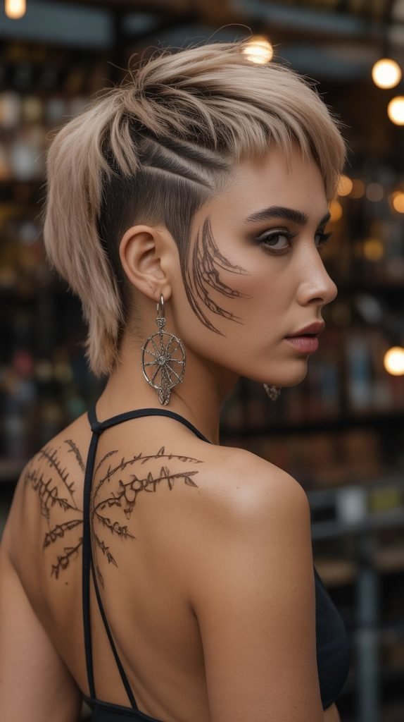 Edgy Crop with Side Details