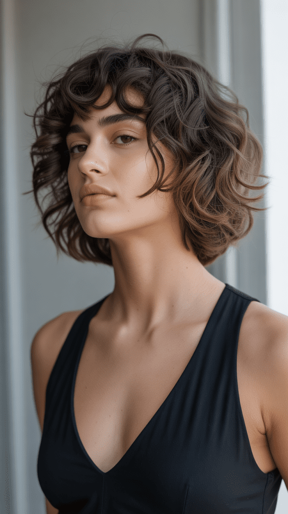 Asymmetrical French Bob