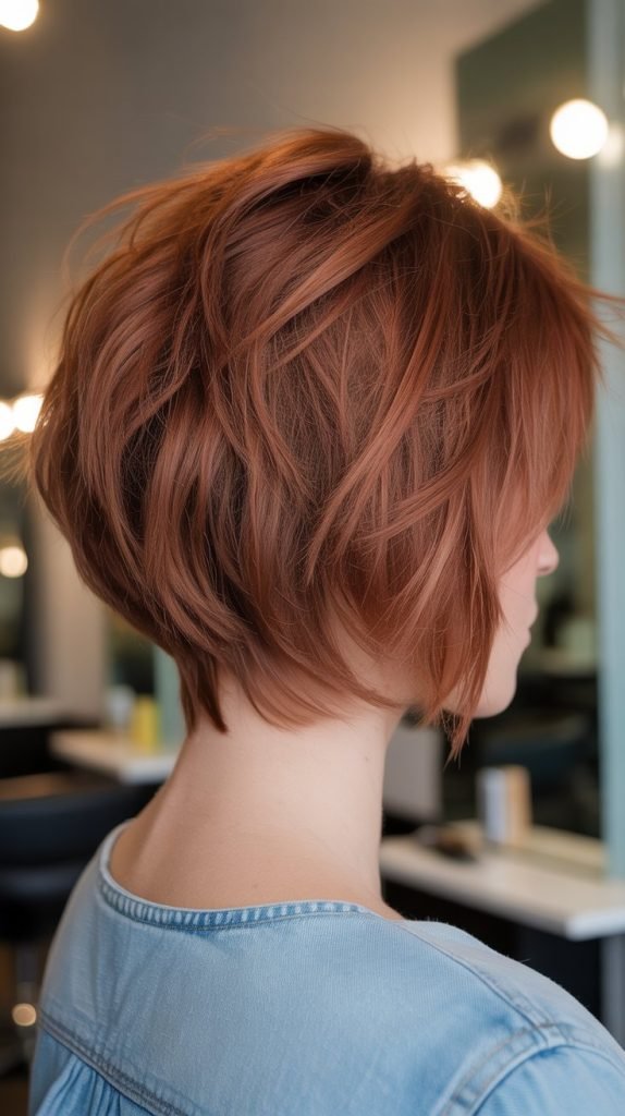 Textured Choppy Back Stack