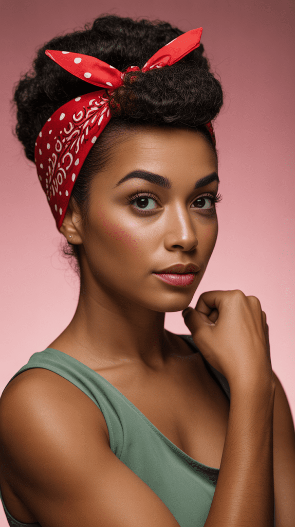 Classic Rosie the Riveter Wrap