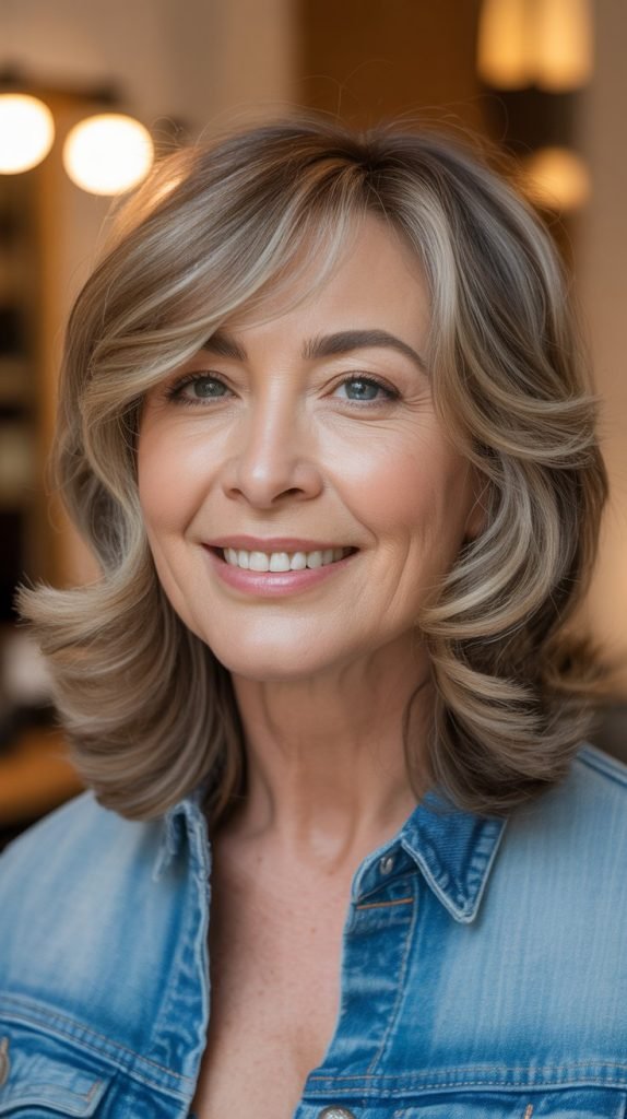 Face-Framing Medium Shag