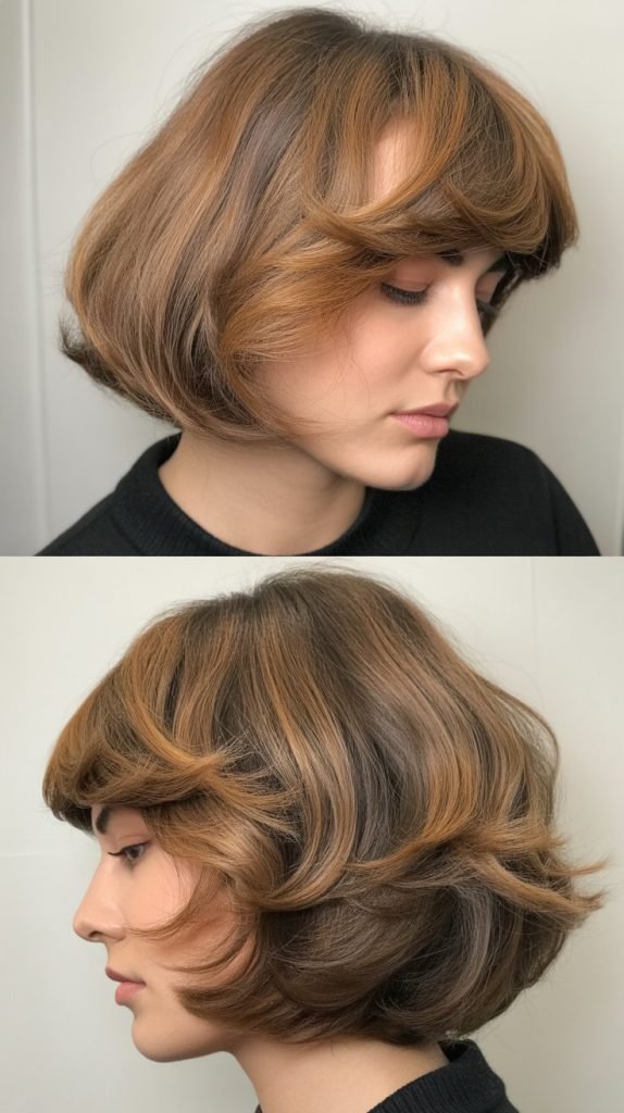 . Stacked Inverted Bob for Fine Hair