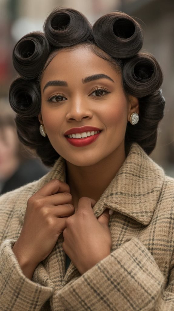 Vintage Victory Rolls