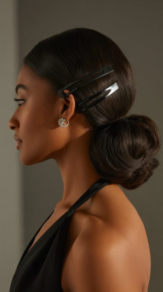 Low Side Ponytail with Volume