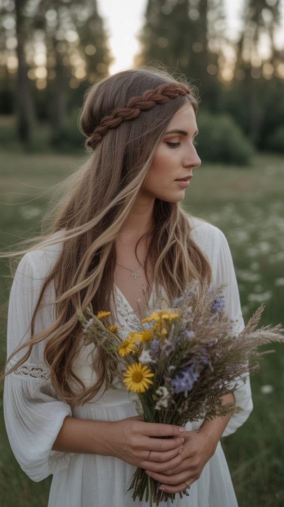 Bohemian Braided Crown