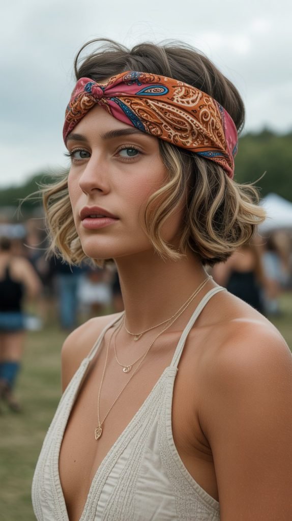 Bohemian Twisted Headwrap