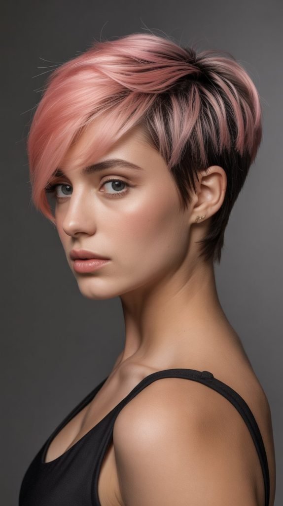 Disconnected Pixie with Color Contrast