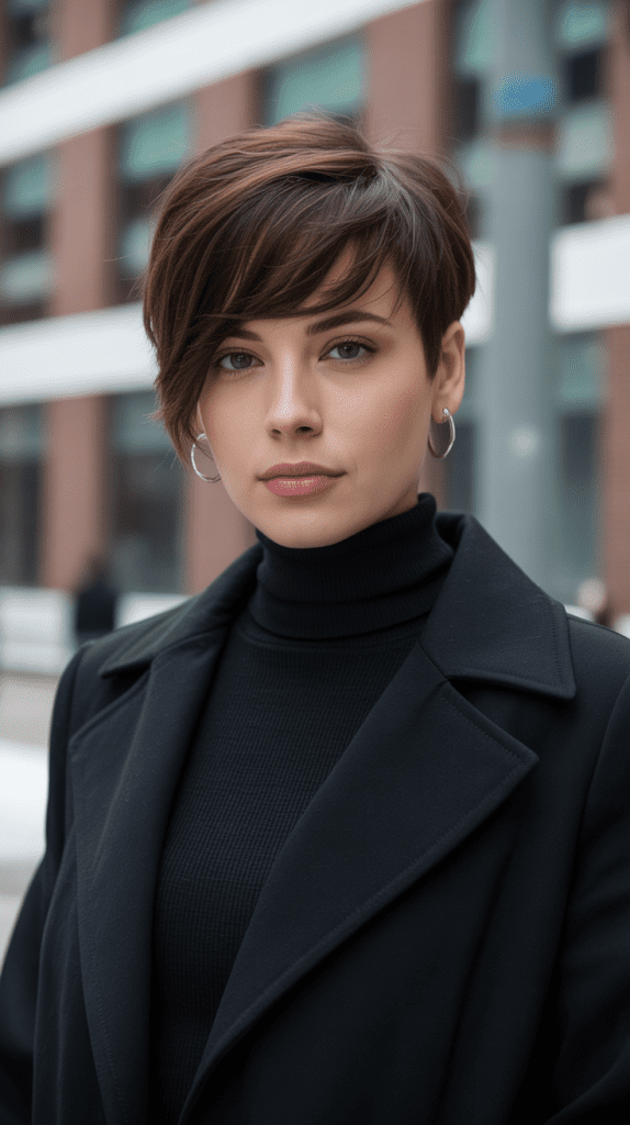 Asymmetrical Pixie Design