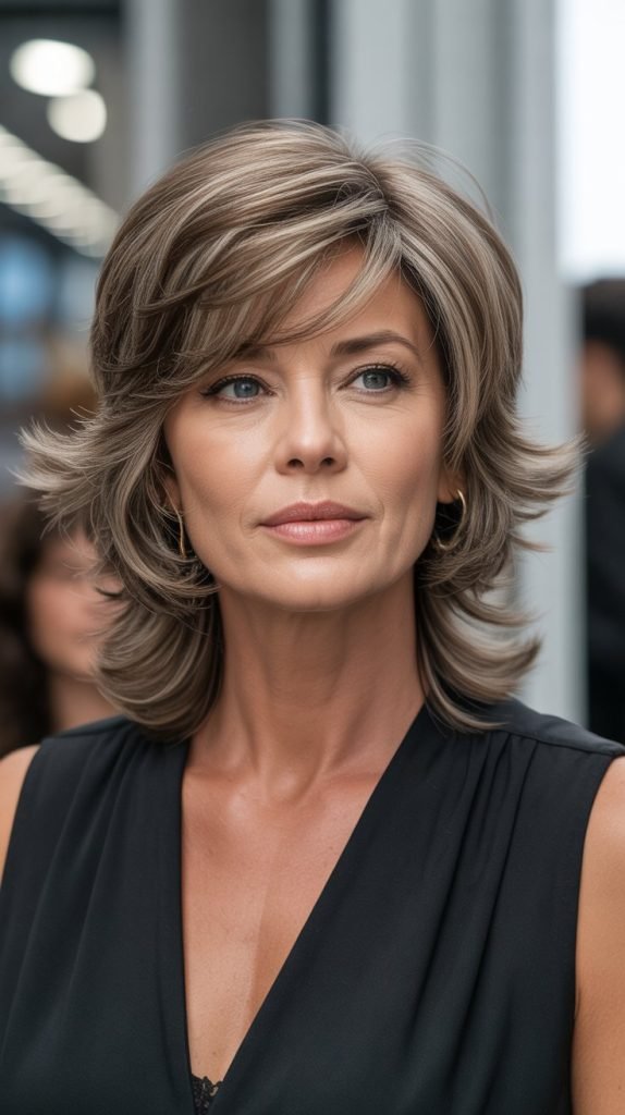 Textured Layers with Tousled Finish