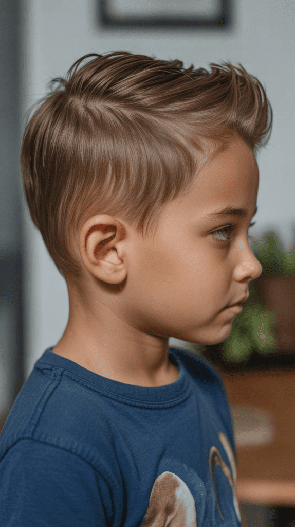 The Cowlick Integration Fade