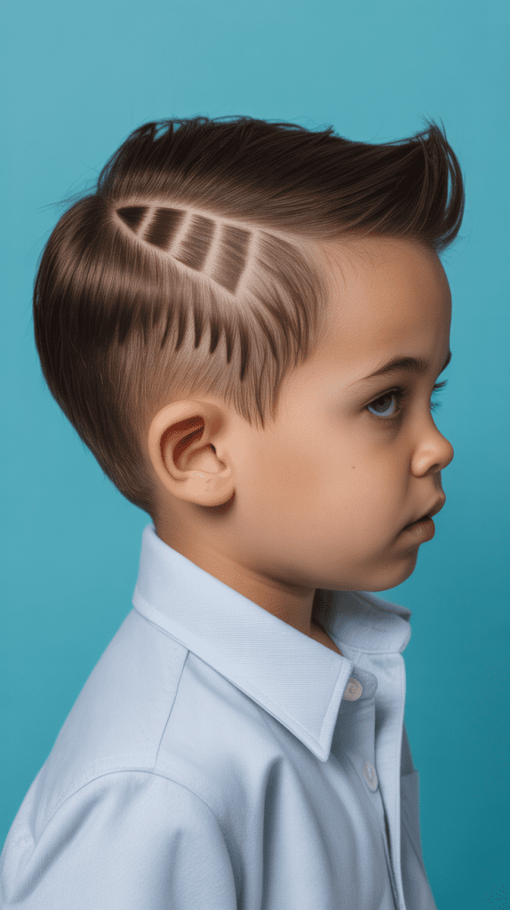 The Strategic Cowlick Placement