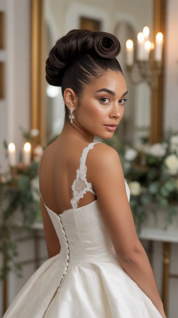 Protective Style French Roll