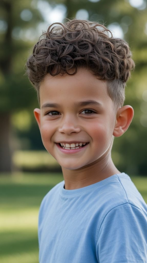 Textured Crop with Natural Curls