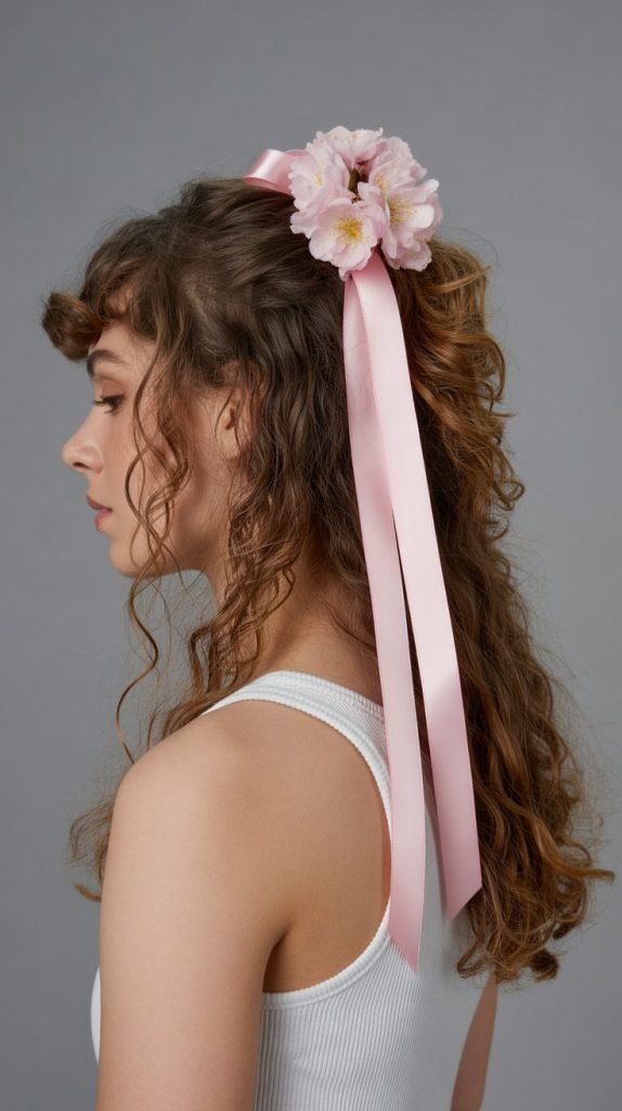 Cherry Blossom Pink Ribbons