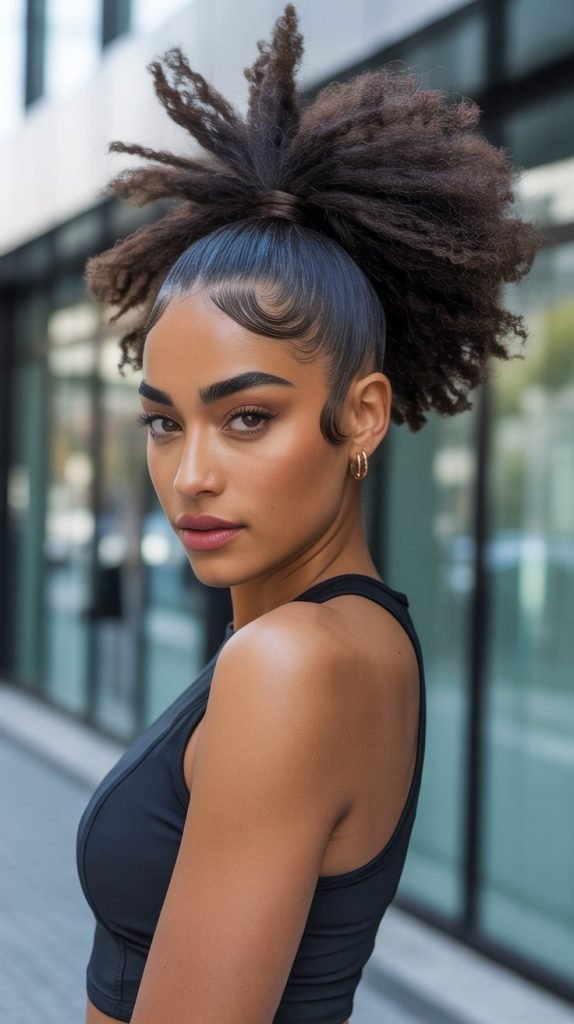 Textured Ponytail Styles