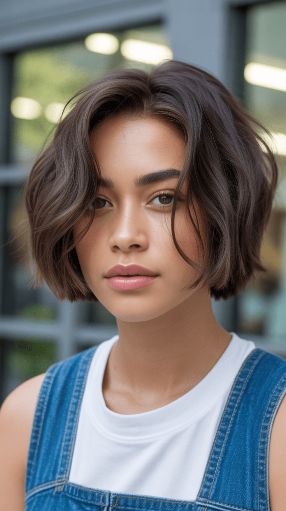  Choppy Bob with Texture