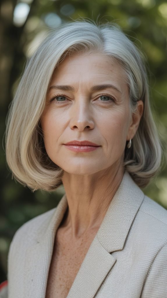 Chin-Length Straight Cut