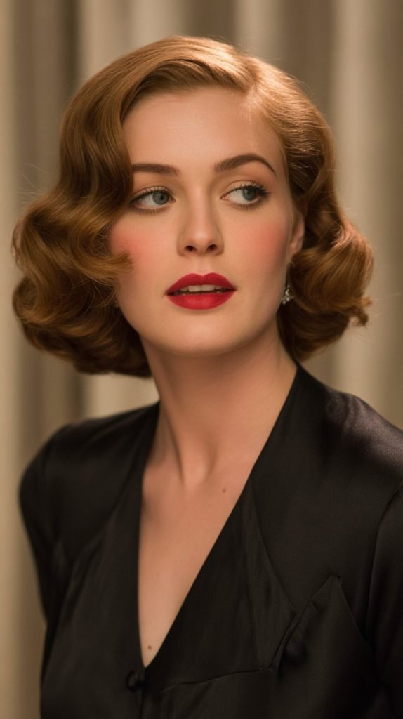 Vintage Waves French Bob