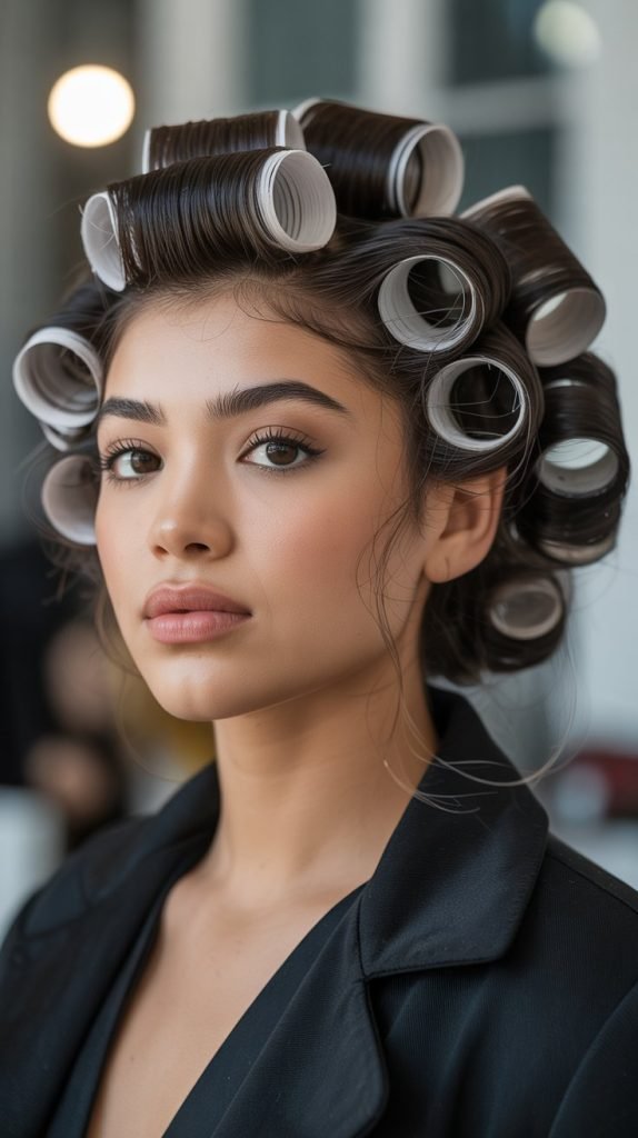 Modern Pin Curls