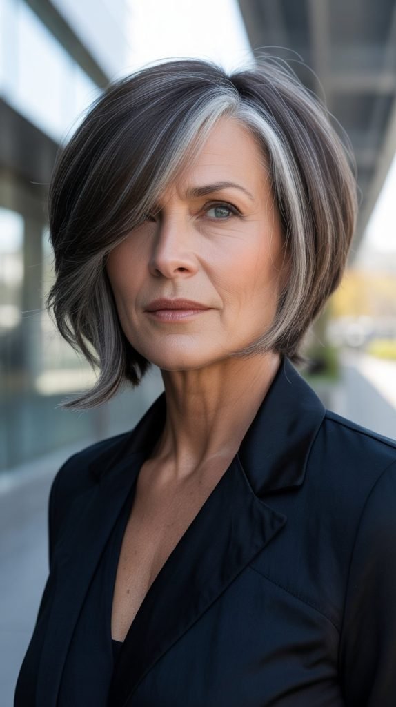  Layered Asymmetrical Bob