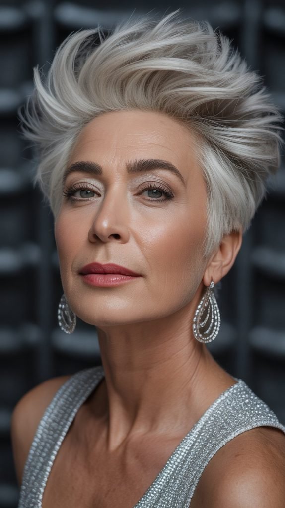 Voluminous Crown with Tapered Sides