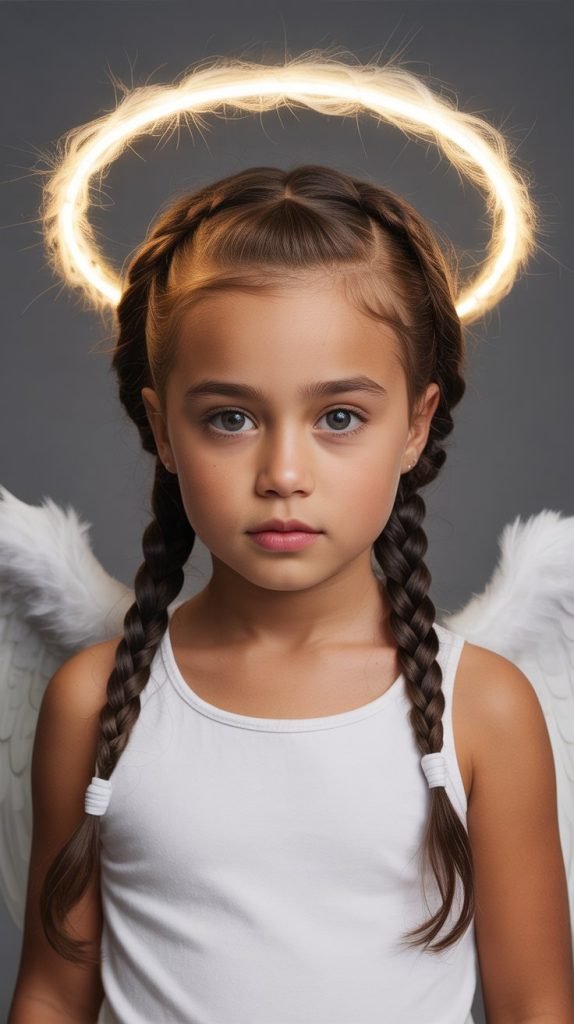 Twisted Halo with Braided Accent