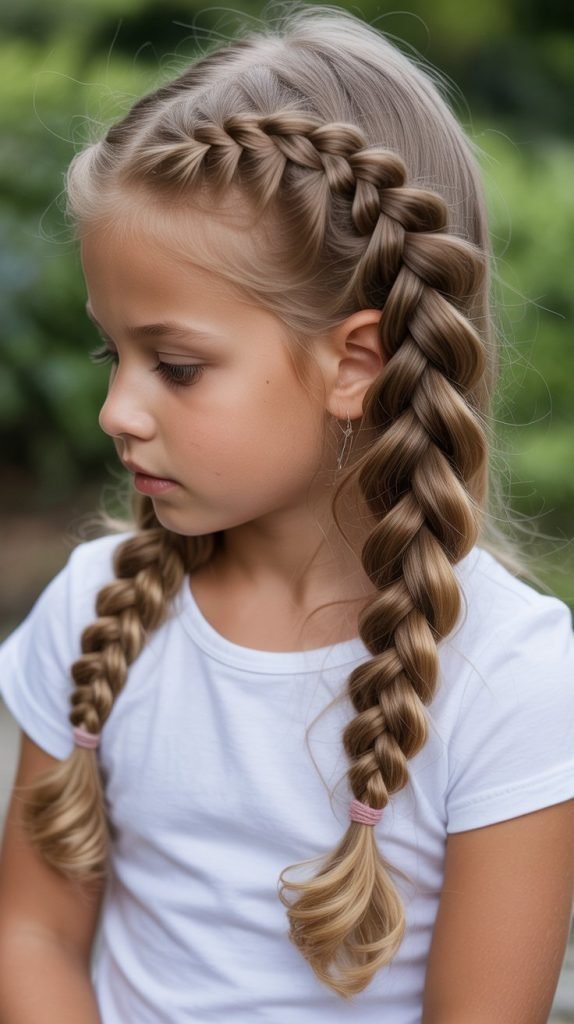 Waterfall Dutch Braid