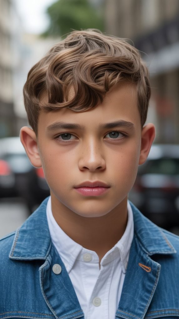 . Wavy Caesar Modern